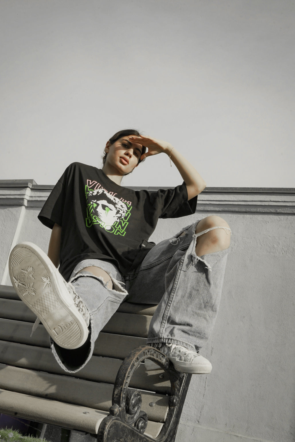 Black Vision T-Shirt (Loose Fit)
