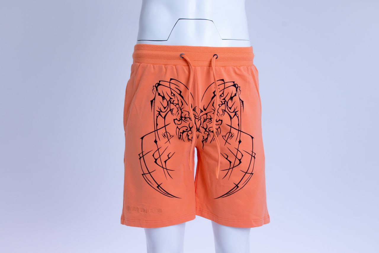 HAASH X SINNERSCORE ( DEMON SHORTS)- ORANGE