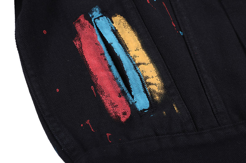Haash Hand-Painted Denim Jacket (Unisex)