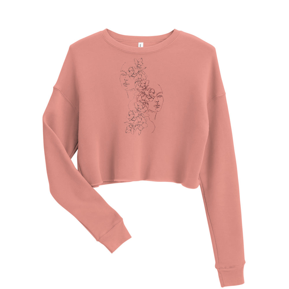 2 FACED CROPPED-SWEATER (WOMENS)